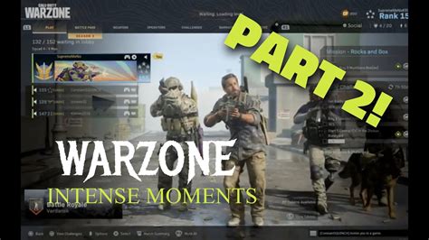 Mw Warzone Insane Moments Part 2 Youtube