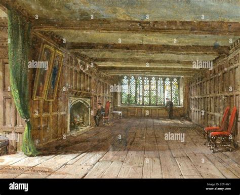 Interior Of Haddon Hall Hi Res Stock Photography And Images Alamy