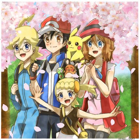 Pin By Timothy Durbin On Ash And Serena Xxvii Pokemon Ash And Serena