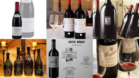 Top 10 Most Expensive Red Wines In The World Youtube