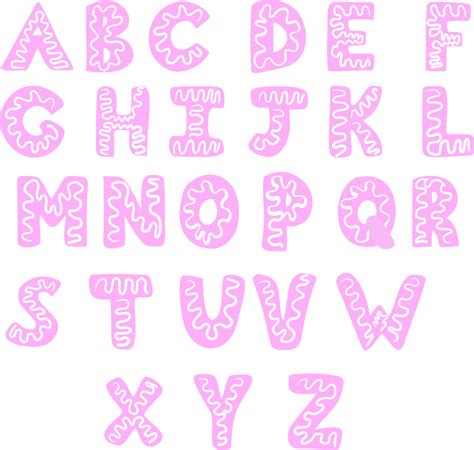 Letters Of The English Alphabet 19990987 Png