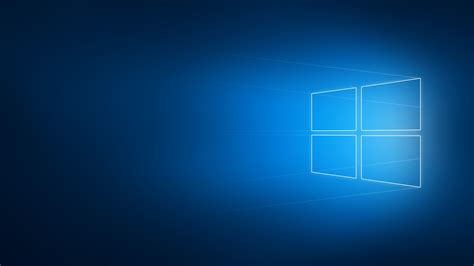 Windows Logo Wallpaper Windows 10 Minimalism Blurred Geometry