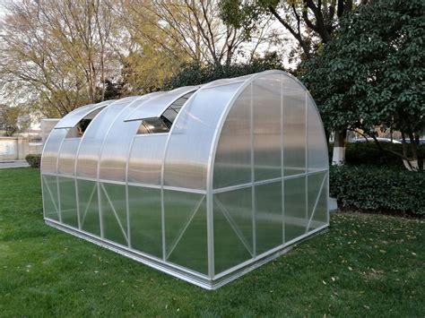 Climaorb 9x14 Tunnel Greenhouse Kit With 6 Mm Polycarbonate