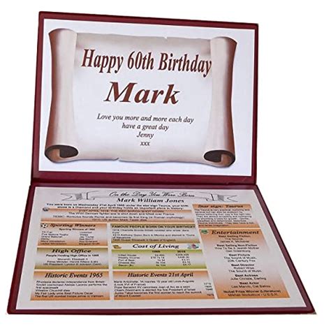 Maybe you would like to learn more about one of these? 60th Birthday Gifts for Her: Amazon.co.uk