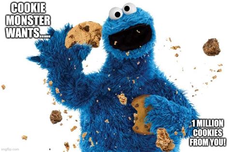 Messy Cookie Monster Imgflip