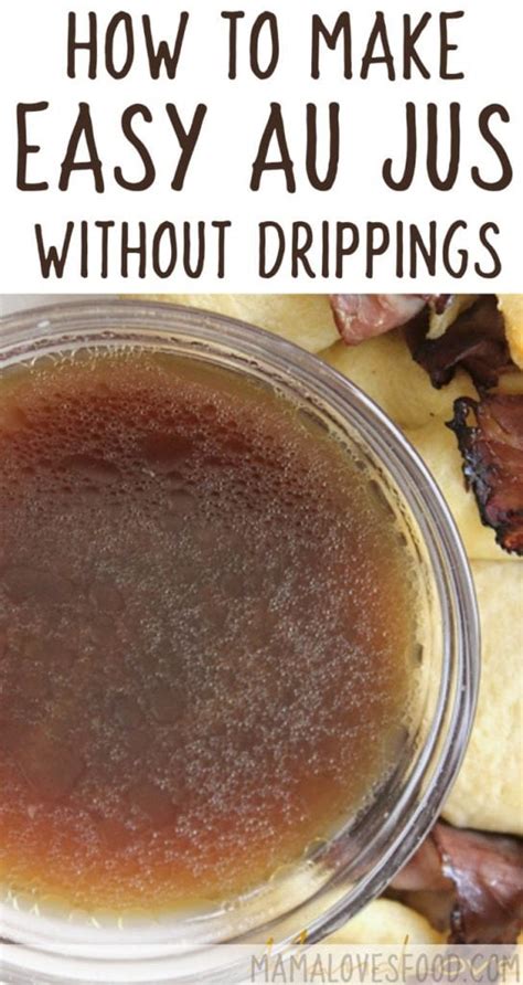 Easy Au Jus Recipe With Beef Broth Bryont Blog