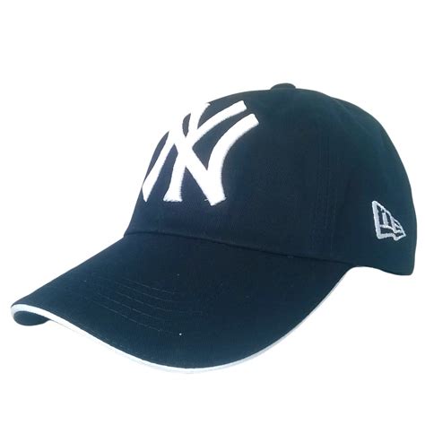 Tyrant Fitted Ny 3d Embroidered Cotton Baseball Caps Navy Color At Rs