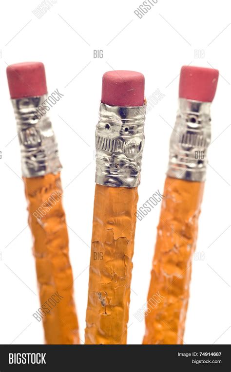 Pencils Chewed Image And Photo Free Trial Bigstock