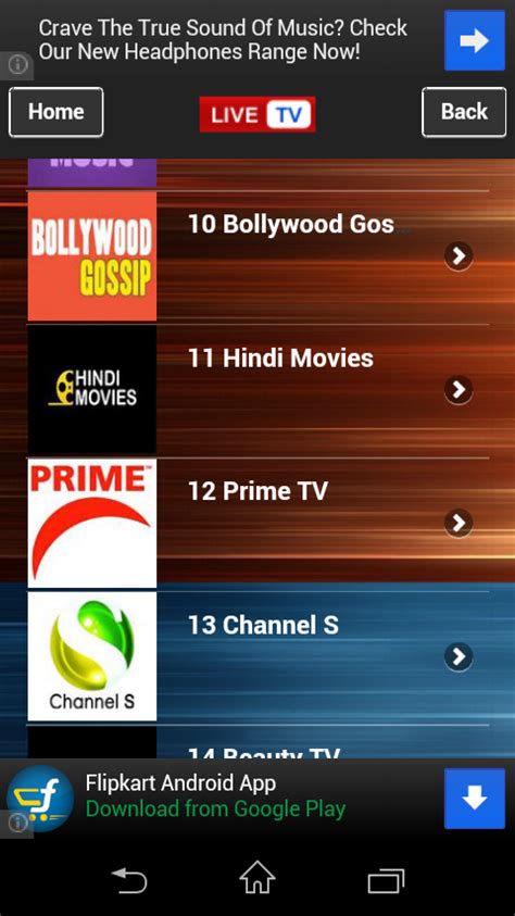 Live nettv is the most popular live television streaming android apk that is available for use on these tv channels are divided into several categories: Live Tv Channel Android App - Free APK by Suraj Soni
