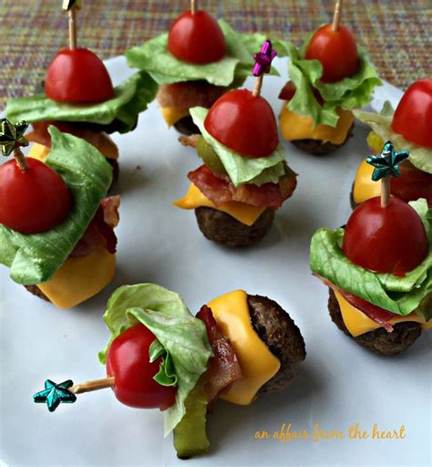 Serve popular italian finger foods like calzoni, frittelle, and crostini, then go with a pasta main or explore merry carnival foods. Bacon Cheeseburger Meatballs | Food, Recipes, Football food