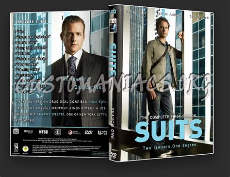Suits Season One Dvd Cover Dvd Covers And Labels By Customaniacs Id