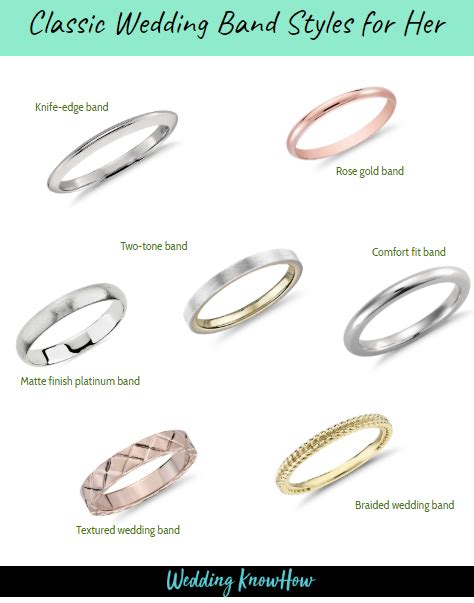 Wedding Band Styles Explained For Her