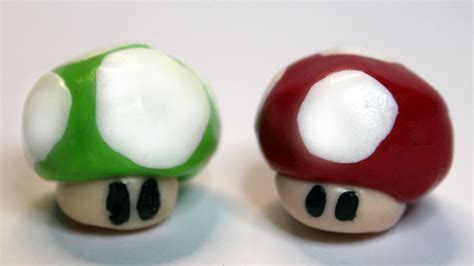 Polymer Clay Fimo Für Anfänger Super Mario Mushroom Super Mario