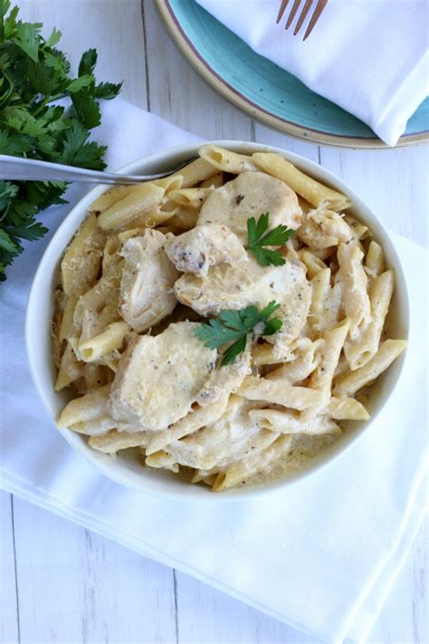 Crock Pot Chicken Alfredo Wishes And Dishes