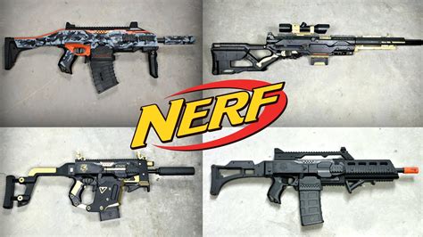 New Custom Nerf Guns Youtube