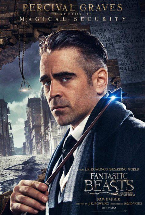 Official Fantastic Beasts Character Posters Fantastic Beasts Poster