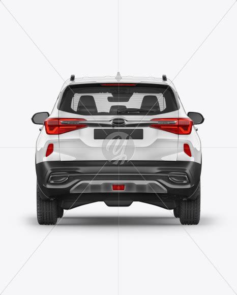 Crossover Suv Mockup Back View Free Download Images High Quality