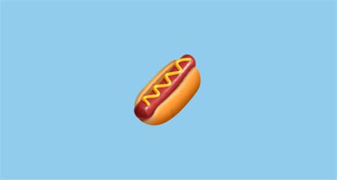 🌭 Hot Dog Emoji On Twitter Emoji Stickers 131