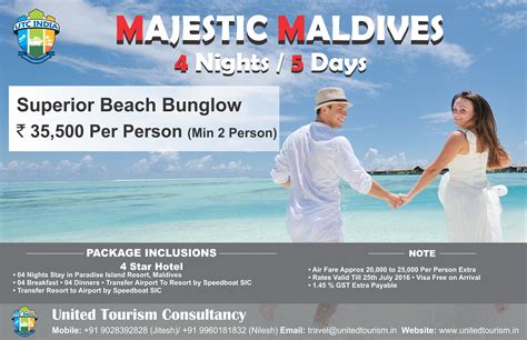 Majestic Maldives United Tourism Consultancy