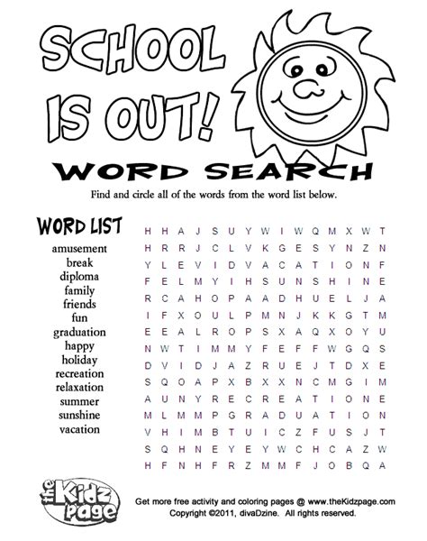 I shared a printable animal word search with you all yesterday. Word searches coloring pages download and print for free