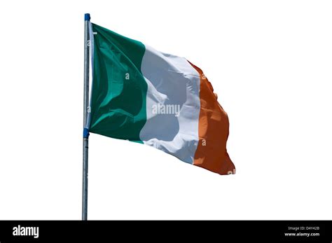 Irish tricolour Cut Out Stock Images & Pictures - Alamy