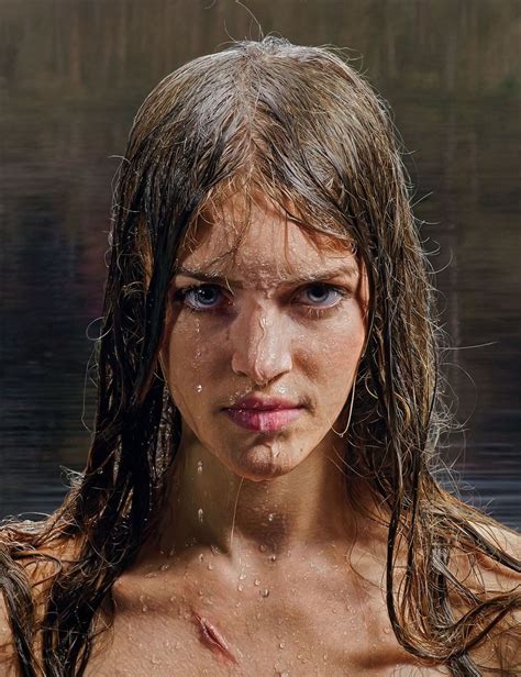 Hyper Realistic Paintings Of Women By Artist Philipp Weber Demilked