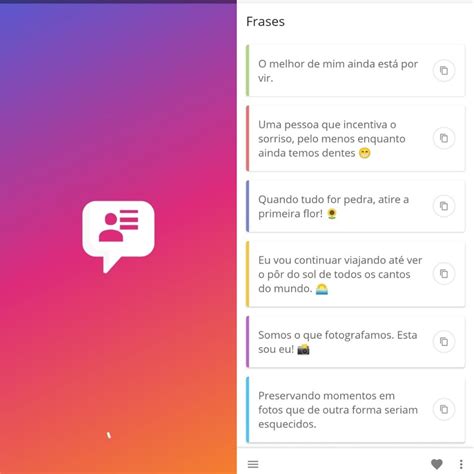 Frases Para Bio Do Instagram Quatro Apps Com Ideias Para O Perfil