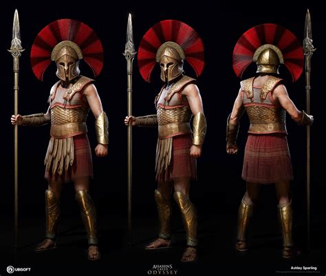 Spartan Commander Assassin S Creed Odyssey Ashley Sparling