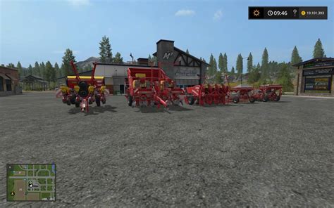 Fs17 Seeders Pack With Direct Seed Function V1000 Farming