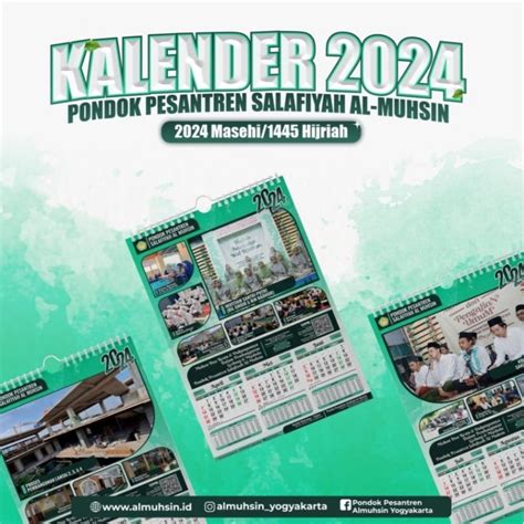 Jual Kalender 2024 Pondok Pesantren Salafiyah Al Muhsin Yogyakarta