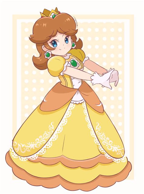 Chocomiru On Twitter New Art For Princess Daisy