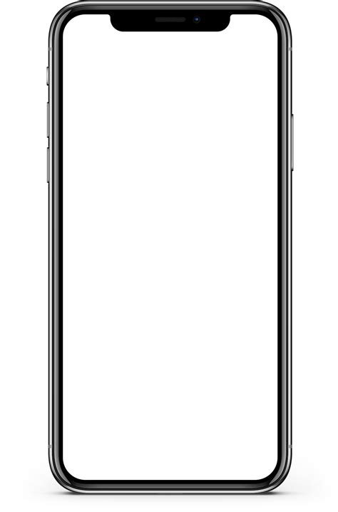 Iphone Template Transparent