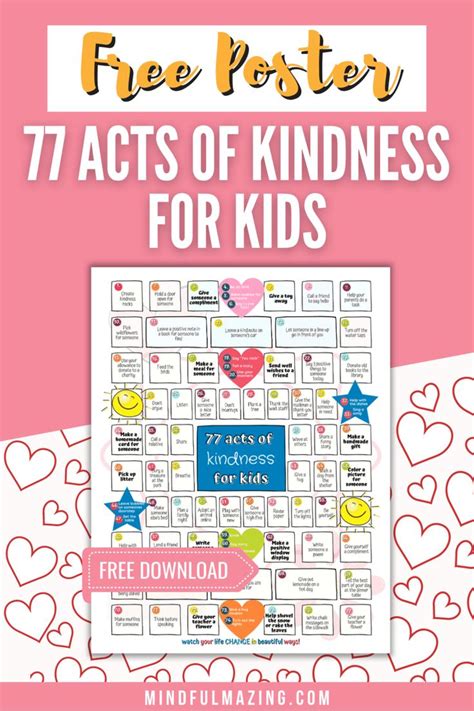 77 Beautiful Acts Of Kindness For Kids And Adults