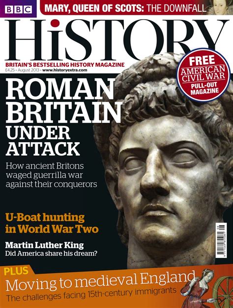 Bbc History Magazine August 2013 Back Issue