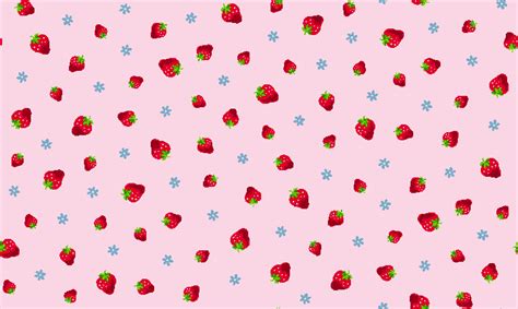 Strawberry Wallpaper Wallpapersafari