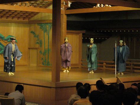 Noh Farce Six Jizo 狂言『六地蔵』 野村萬斎の狂言を舞台で初めて見ました。 彼は、よく通るいい Flickr