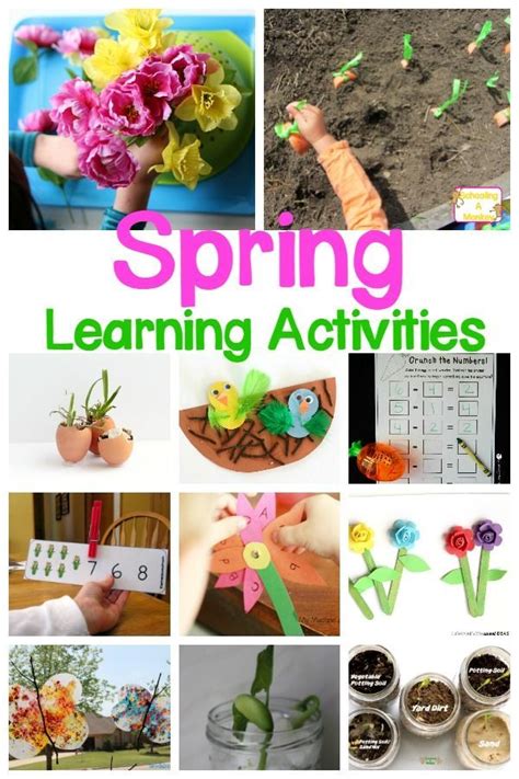 Spring Theme Ideas For Preschool Spring Learning Activities Spring