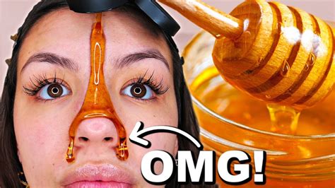 I Put HONEY On My Face Everyday For One Week YouTube