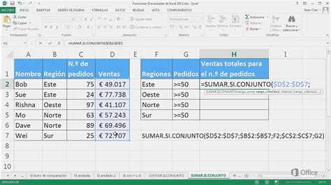 Ejemplos De La Formula Sumarsi En Excel Colección De Ejemplo