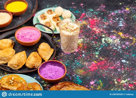 Gujiya Indian Food For Holi Festival Stock Photo Image Of Stuffed
