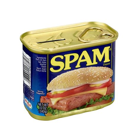 Spam Classic Can Bank Accessories All Products
