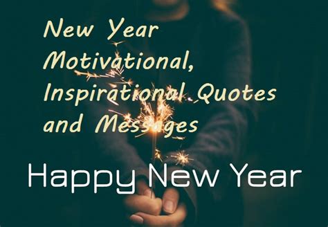 Happy New Year Motivational And Inspirational Quotes Wishes Messages