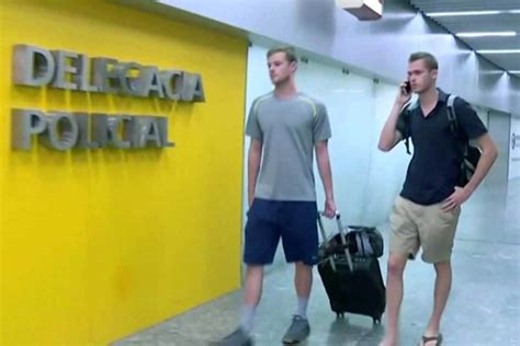 Brazilian Police Pull Us Swimmers From Flight Amid Robbery Probe Brainerd Dispatch News