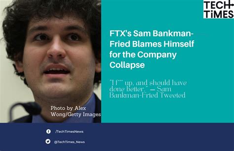 FTX Chief Sam Bankman Fried Admits Fault In Crypto Exchange Near Collapse Tech Times