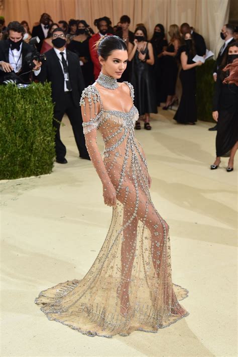 Kendall Jenner Met Gala 2021 Red Carpet Dress Photos