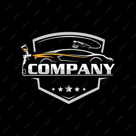Premium Vector | Auto paint car logo