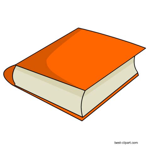 Download High Quality Book Clipart Orange Transparent Png Images Art