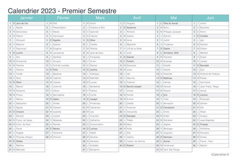 Calendrier 2023 Belge
