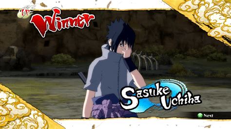 Naruto Ultimate Ninja Storm 3 Ems Sasuke Complete Moveset With Command