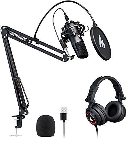 Microphone With Studio Headphone Set 192khz24bit Maono Vocal Condenser